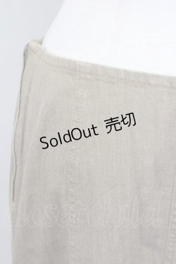 画像3: PINK HOUSE / 裾レーススカート L ブラウン T-25-09-26-015-LO-SK-SA-ZT442