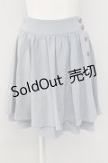 axes femme / サイドボタンスカパン  サックス T-25-09-27-026-AX-PA-SA-ZI