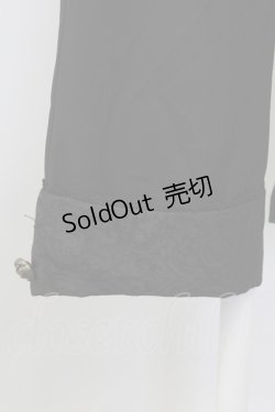 画像4: axes femme / サイドジャガードポケットパンツ  黒 T-25-09-27-029-AX-PA-SA-ZI