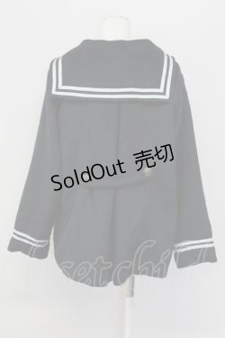 画像2: axes femme POETIQUE / セーラーピーコート M ネイビー T-25-09-27-030-AX-CO-SA-ZI