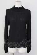 axes femme / 花×ダイヤ柄シアーインナー  ブラック T-25-09-27-009-AX-TO-SA-ZT
