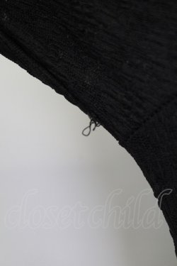 画像4: axes femme / 花×ダイヤ柄シアーインナー  ブラック T-25-09-27-009-AX-TO-SA-ZT