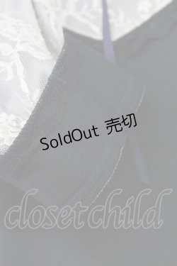 画像5: axes femme POETIQUE / レースデザインフレアワンピース  ネイビー T-25-09-27-013-AX-OP-SA-ZI