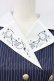 画像3: axes femme / 夜空刺繍襟ドッキングワンピース  ネイビー T-25-09-27-014-AX-OP-SA-ZT (3)