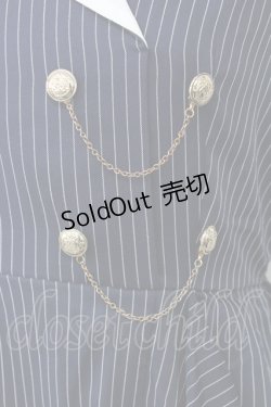 画像5: axes femme / 夜空刺繍襟ドッキングワンピース  ネイビー T-25-09-27-014-AX-OP-SA-ZI