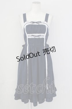 画像1: axes femme kawaii / リナズジャンパースカート M ネイビー T-25-09-27-015-AX-OP-SA-ZI