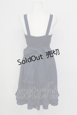 画像2: axes femme kawaii / リナズジャンパースカート M ネイビー T-25-09-27-015-AX-OP-SA-ZI