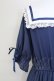 画像3: axes femme POETIQUE / フリルセーラーカラーワンピース  ネイビー T-25-09-27-016-AX-OP-SA-ZT (3)