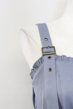 画像3: axes femme POETIQUE / レースアップミニキャミワンピ  ブルー T-25-09-27-017-AX-OP-SA-ZT