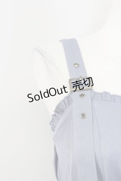 画像3: axes femme POETIQUE / レースアップミニキャミワンピ  ブルー T-25-09-27-017-AX-OP-SA-ZI