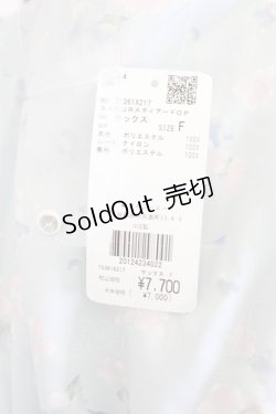 画像5: axes femme / SAKURAティアードワンピース  サックス T-25-09-27-018-AX-OP-SA-ZI