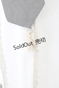 画像5: axes femme kawaii / クラシカルリボンブラウス  白Ｘ黒 T-25-09-27-002-AX-BL-SA-ZI