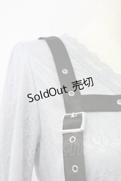 画像3: axes femme POETIQUE / ハーネスベルト付レースワンピース  ブルーグレー T-25-09-27-023-AX-OP-SA-ZI