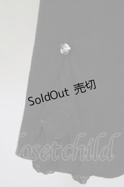 画像4: axes femme / ファー襟付編上ショートコート  ブラック T-25-09-28-006-AX-CO-SA-ZI