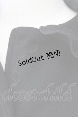 画像5: axes femme / ファー襟付編上ショートコート  ブラック T-25-09-28-006-AX-CO-SA-ZI