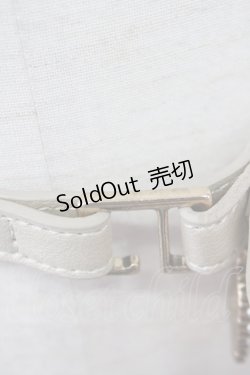 画像4: axes femme / リボンパールビジューモチーフゴムベルト  アイボリーＸ白 T-25-09-28-013-AX-ZA-SA-ZT0213S