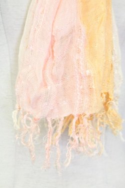画像2: axes femme / グラデーションストール   T-25-09-28-015-AX-ZA-SA-ZT