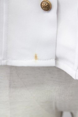 画像6: Amavel / セーラー襟半袖ブラウス  白Ｘネイビー T-25-09-28-001-CA-BL-SA-ZI