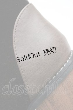 画像6: axes femme POETIQUE / レースアップミドルブーツ M ブラウン T-25-09-28-019-AX-SH-SA-ZI