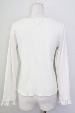 画像2: axes femme / モチーフレースインナー  アイボリー T-25-09-28-002-AX-TO-SA-ZT