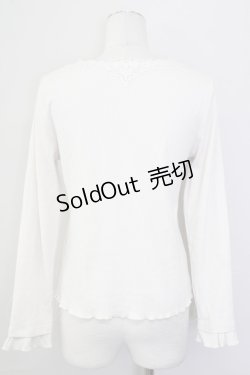 画像2: axes femme / モチーフレースインナー  アイボリー T-25-09-28-002-AX-TO-SA-ZI