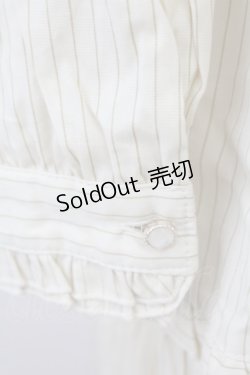 画像3: axes femme / ピンストライプ柄シャツチュニ  キナリ T-25-10-01-021-AX-OP-HS-ZS