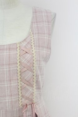 画像3: axes femme / ローズメッセージパネル柄ワンピース  ピンク T-25-10-01-025-AX-OP-HS-ZT