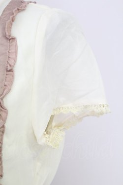 画像3: axes femme / 重ね着風ワンピース  キナリｘピンク T-25-10-01-028-AX-TO-HS-ZT
