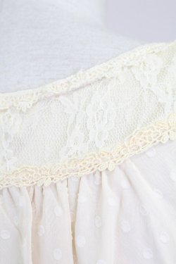 画像5: axes femme / カットドビードットスリットスリーブトップス  キナリ T-25-10-01-006-AX-TO-HS-ZT