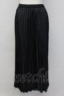 画像4: axes femme POETIQUE / ラメプリーツスカート  ブルーｘ黒 T-25-10-02-026-AX-SK-HR-ZT