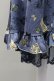画像5: axes femme / メッセージモチーフチュニック  ブルー T-25-10-02-001-AX-OP-HR-ZT