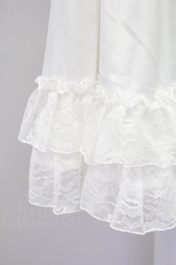 画像4: axes femme kawaii / ミディフリルペチスカート  白 T-25-10-02-013-AX-SK-HR-ZT