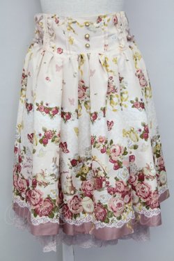 画像1: axes femme POETIQUE / イースターラビットスカート  ピンク T-25-10-02-019-AX-SK-HR-ZT