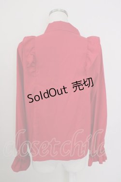 画像2: axes femme / ハローキティ刺繍ブラウス  赤 T-25-10-05-004-AX-BL-SA-ZT