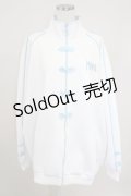 PSYNYXX / チャイナジャージ  白Ｘ青 T-25-10-05-008-GO-JA-SA-ZI