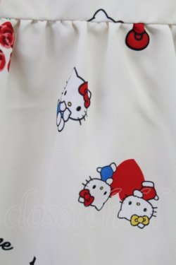 画像3: axes femme / ハローキティプリントスカート  アイボリー T-25-10-05-010-AX-SK-SA-ZT