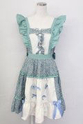 axes femme kawaii / ハミングフローラジャンスカ M ミント T-25-10-08-025-AX-OP-SA-ZT