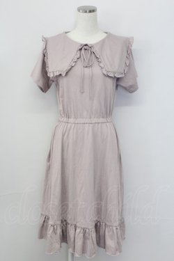 画像1: merry jenny / フリルセーラーカラーカットワンピース  ピンク T-25-10-08-027-LO-OP-SA-ZT