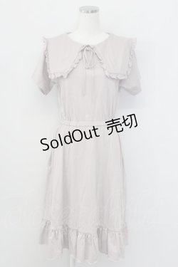 画像1: merry jenny / フリルセーラーカラーカットワンピース  ピンク T-25-10-08-027-LO-OP-SA-ZI