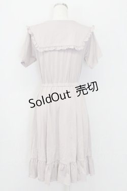 画像2: merry jenny / フリルセーラーカラーカットワンピース  ピンク T-25-10-08-027-LO-OP-SA-ZI