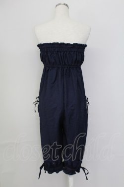 画像2: axes femme / 2wayガウチョパンツ  ネイビー T-25-10-08-039-AX-PA-SA-ZT
