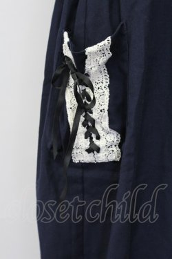 画像3: axes femme / 2wayガウチョパンツ  ネイビー T-25-10-08-039-AX-PA-SA-ZT