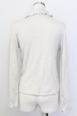 画像2: axes femme / ハイネックレースニットトップス  アイボリー T-25-10-08-010-AX-TO-SA-ZT