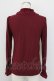 画像2: axes femme / レースハイネックカットソー  ボルドー T-25-10-08-022-AX-TO-SA-ZT (2)
