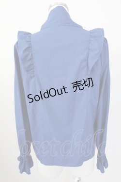 画像2: axes femme / ハローキティ刺繍ブラウス  ネイビー T-25-10-09-006-AX-BL-SA-ZI