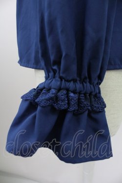 画像5: axes femme / ハローキティ刺繍ブラウス  ネイビー T-25-10-09-006-AX-BL-SA-ZT