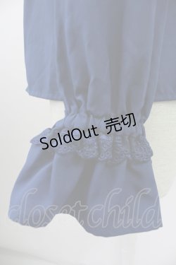 画像5: axes femme / ハローキティ刺繍ブラウス  ネイビー T-25-10-09-006-AX-BL-SA-ZI