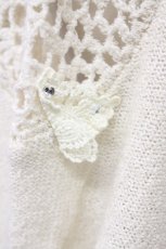 画像6: 【SALE】axes femme / パール付き肩レースサマーニット M アイボリー T-25-10-10-002-AX-TO-SA-ZT255 (6)