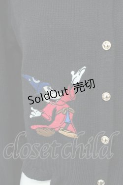 画像4: 【SALE】axes femme Kawaii / 【Disney】ファンタジア／ニットカーデ M ブラック T-25-10-10-020-AX-TO-SA-ZH
