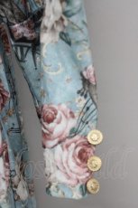 画像4: 【SALE】axes femme / 音楽と薔薇柄ドレス風ワンピース M グリーン T-25-10-10-026-AX-OP-SA-ZT135 (4)